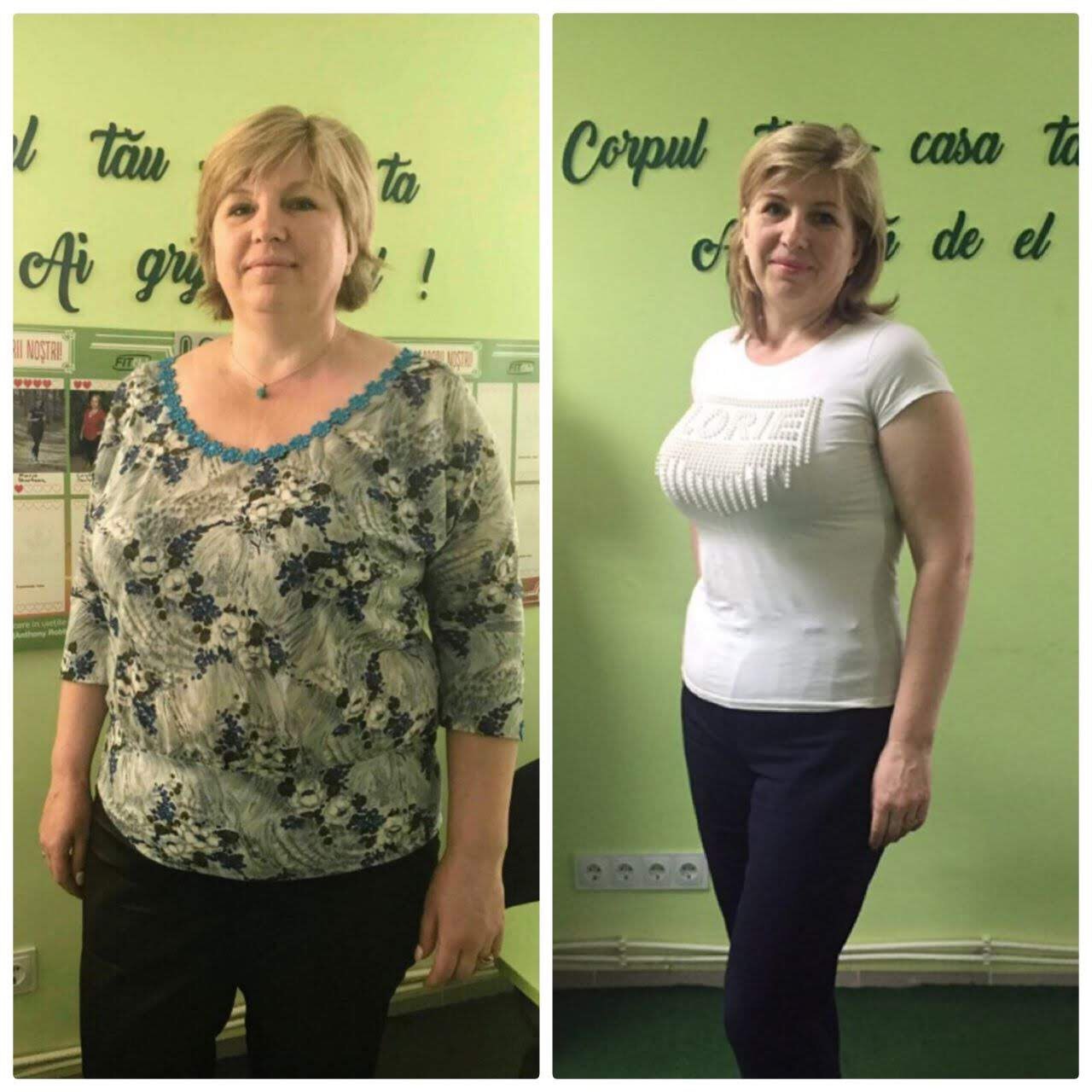 Sfetlana: before and after the program