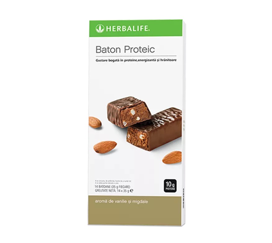Baton proteic - Vanilie și migdale