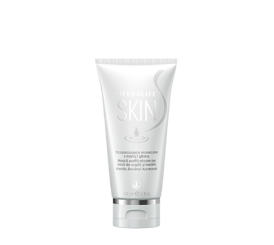Herbalife SKIN Mască purificatoare pe bază de argilă și mentă 120 ml - tub