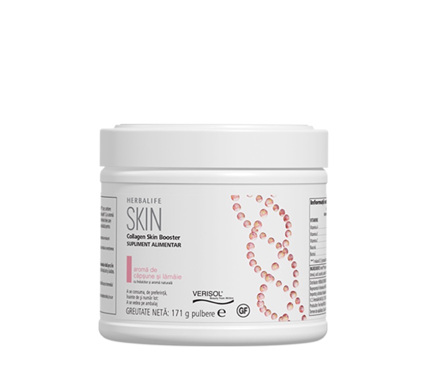 Herbalife SKIN Collagen Skin Booster 171 g - căpșune și lămâie